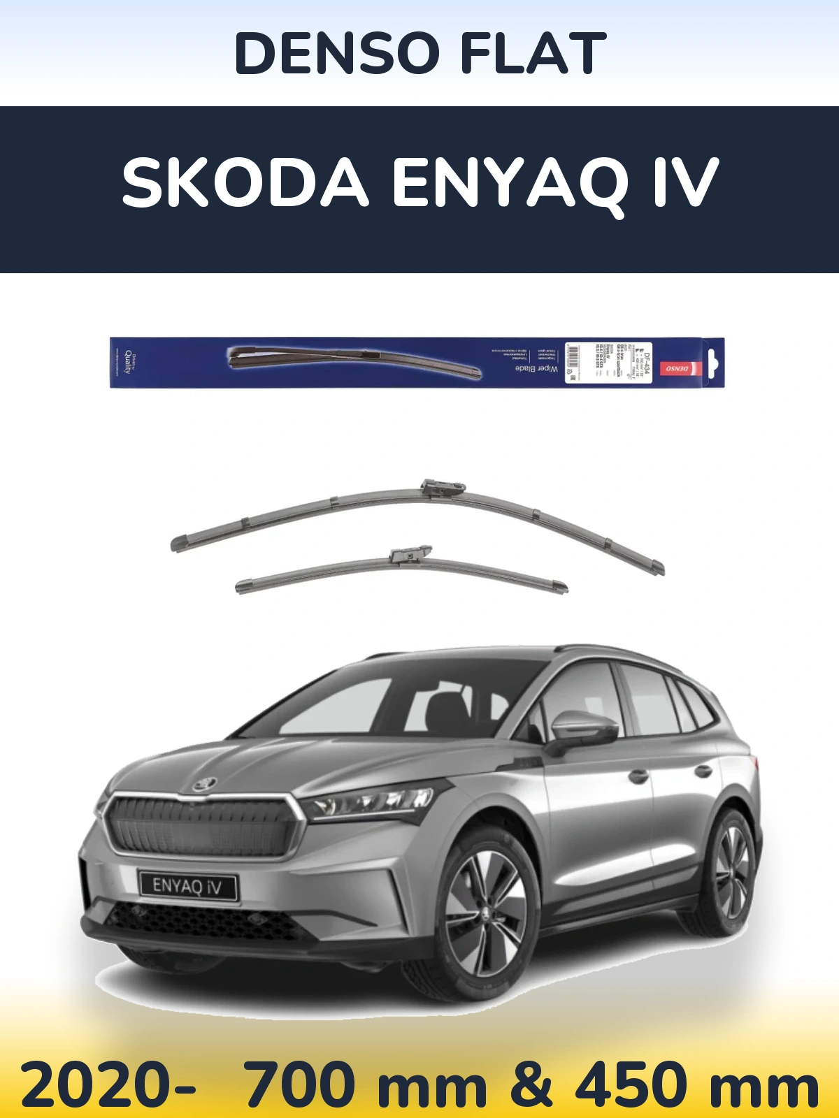 Ștergătoare Denso Flat pentru Skoda Enyaq iV