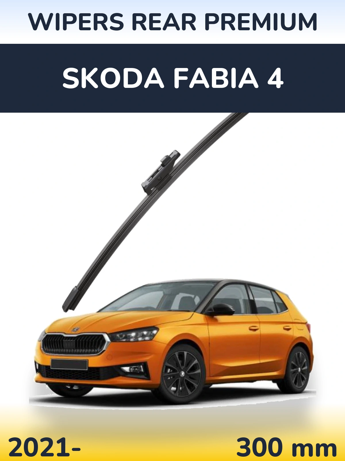 Ștergătoare WIPERS REAR PREMIUM pentru Skoda Fabia 4