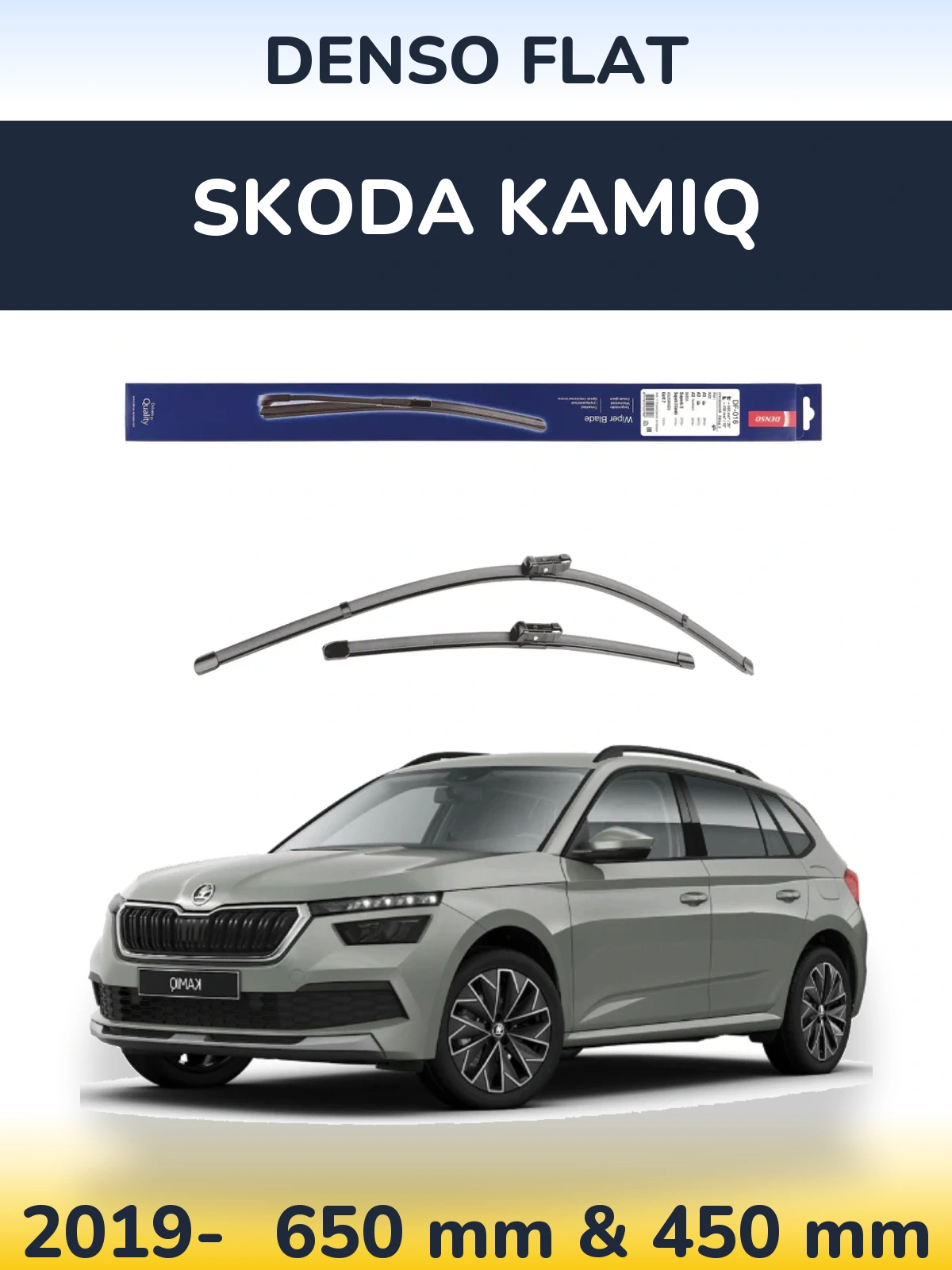 Ștergătoare Denso Flat pentru Skoda Kamiq