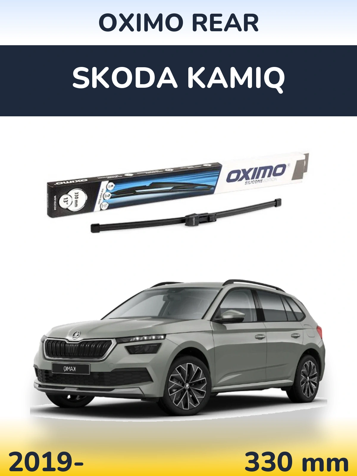 Ștergătoare Oximo Rear pentru Skoda Kamiq