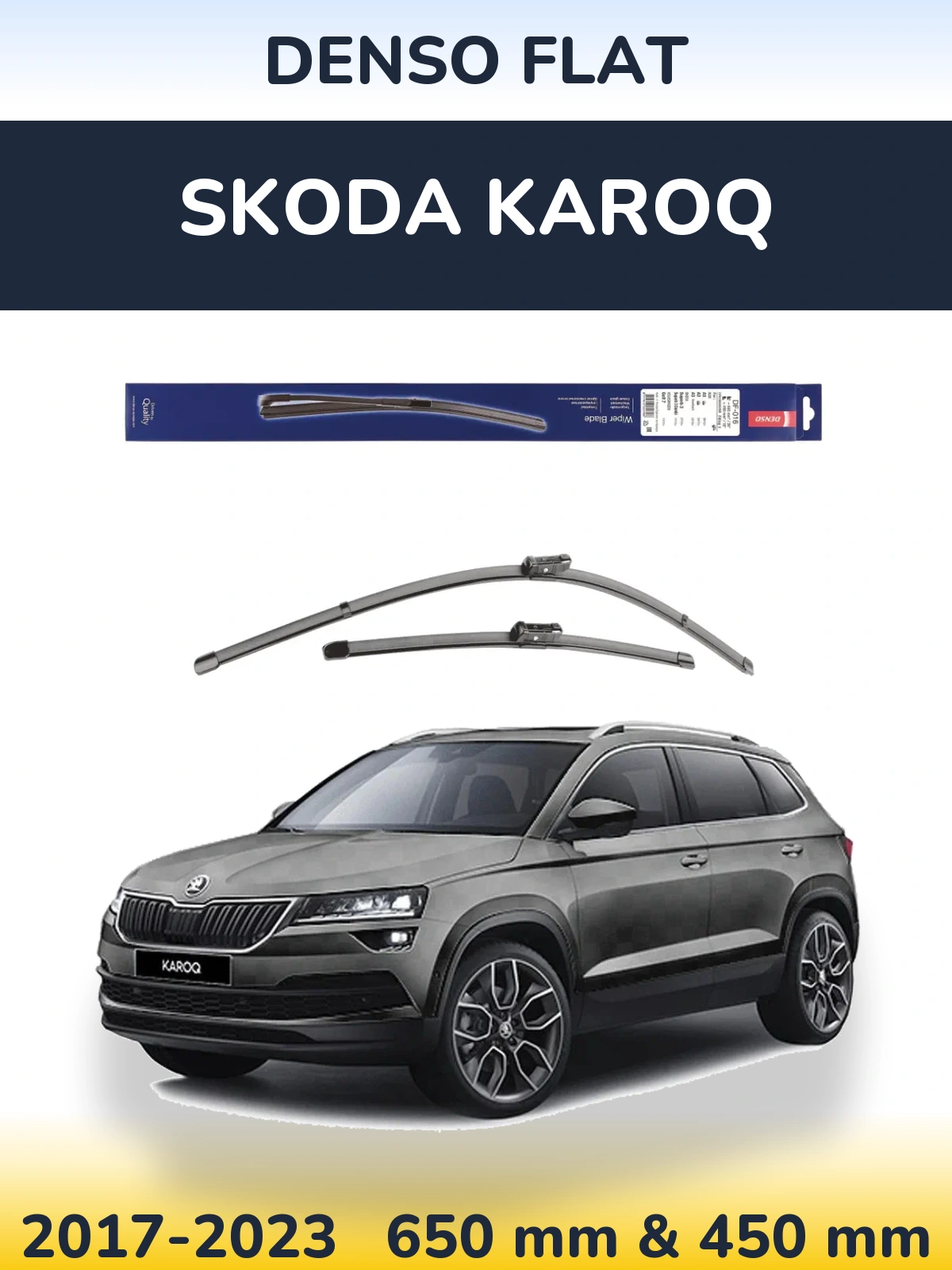 Ștergătoare Denso Flat pentru Skoda Karoq