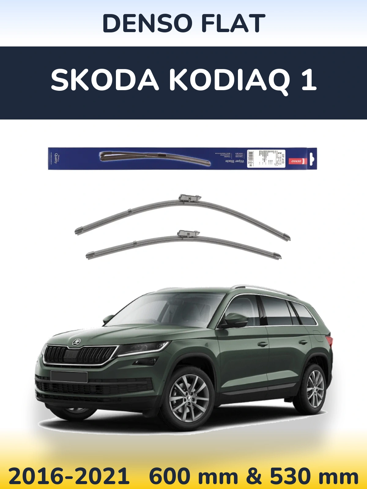 Ștergătoare Denso Flat pentru Skoda Kodiaq 1