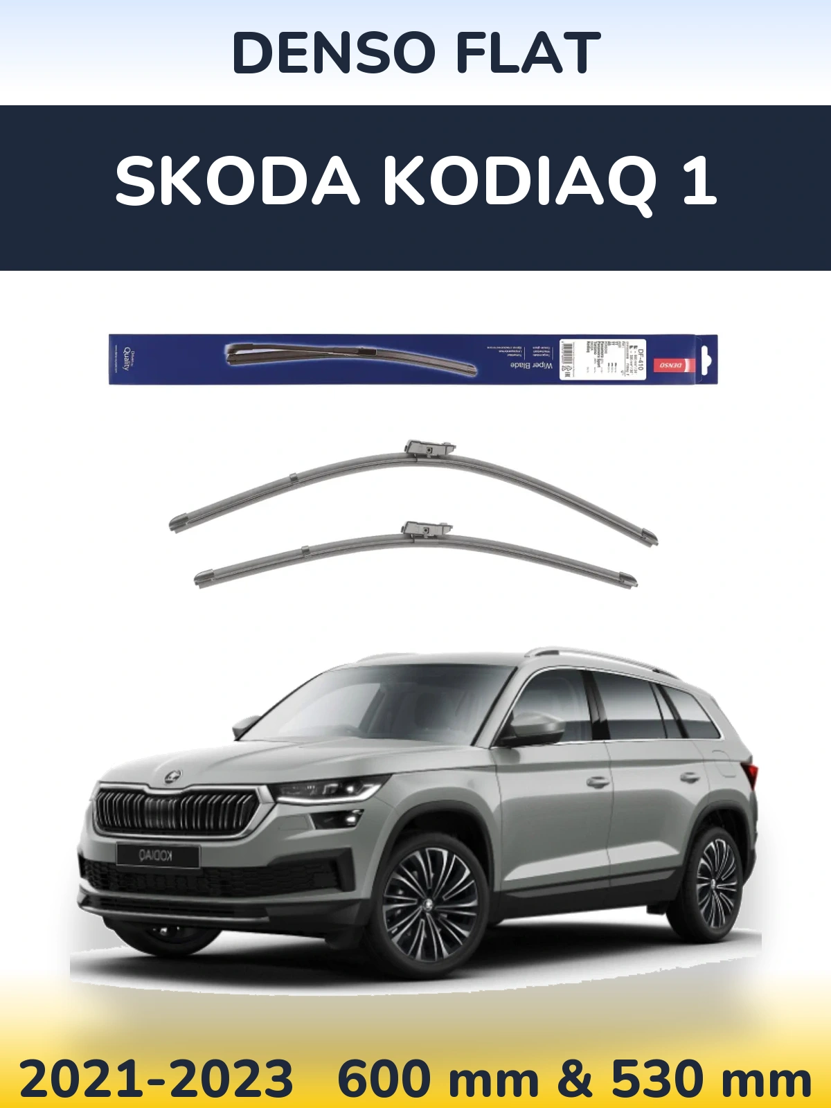 Ștergătoare Denso Flat pentru Skoda Kodiaq 1