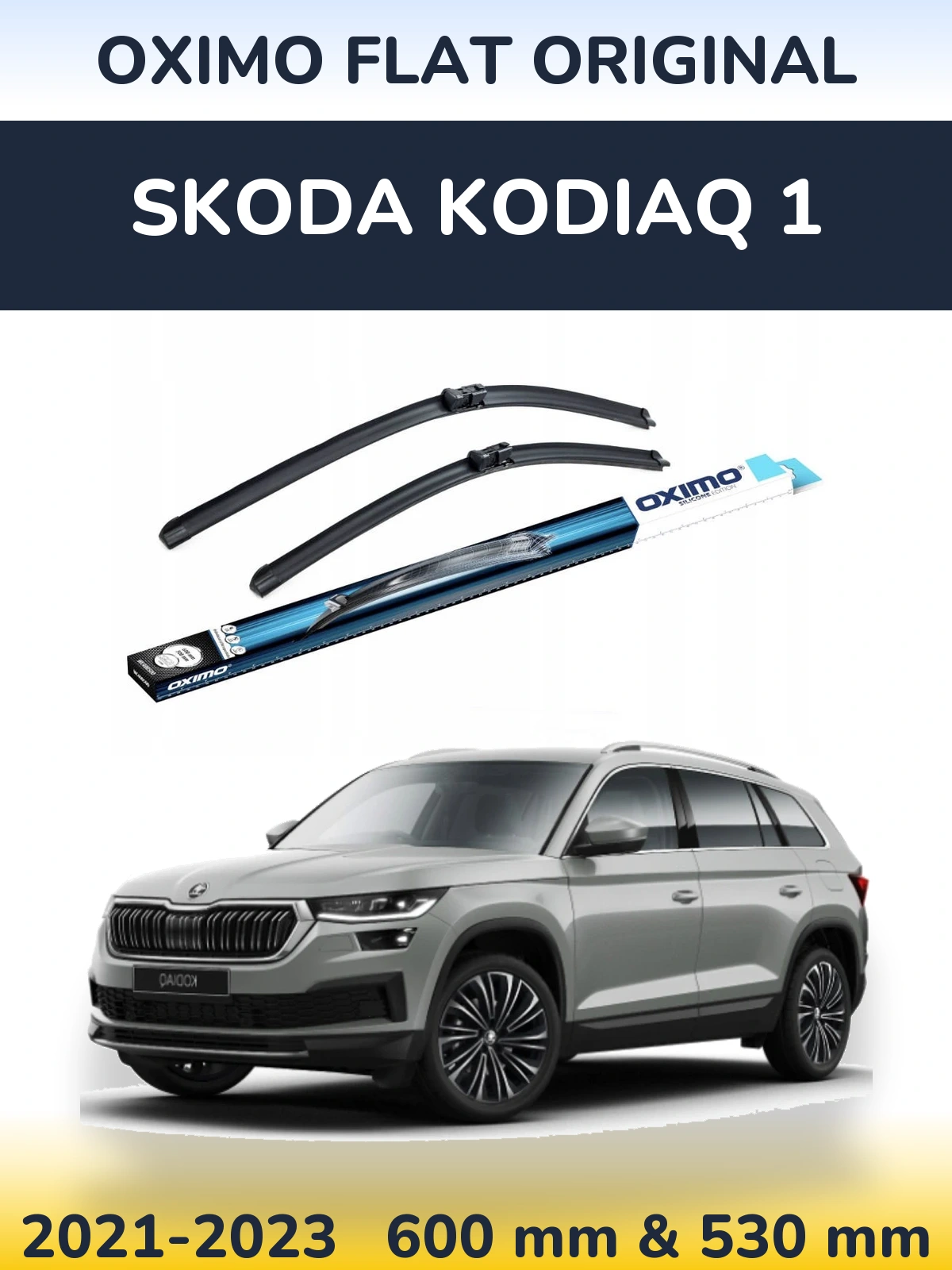 Ștergătoare Oximo Flat Original pentru Skoda Kodiaq 1