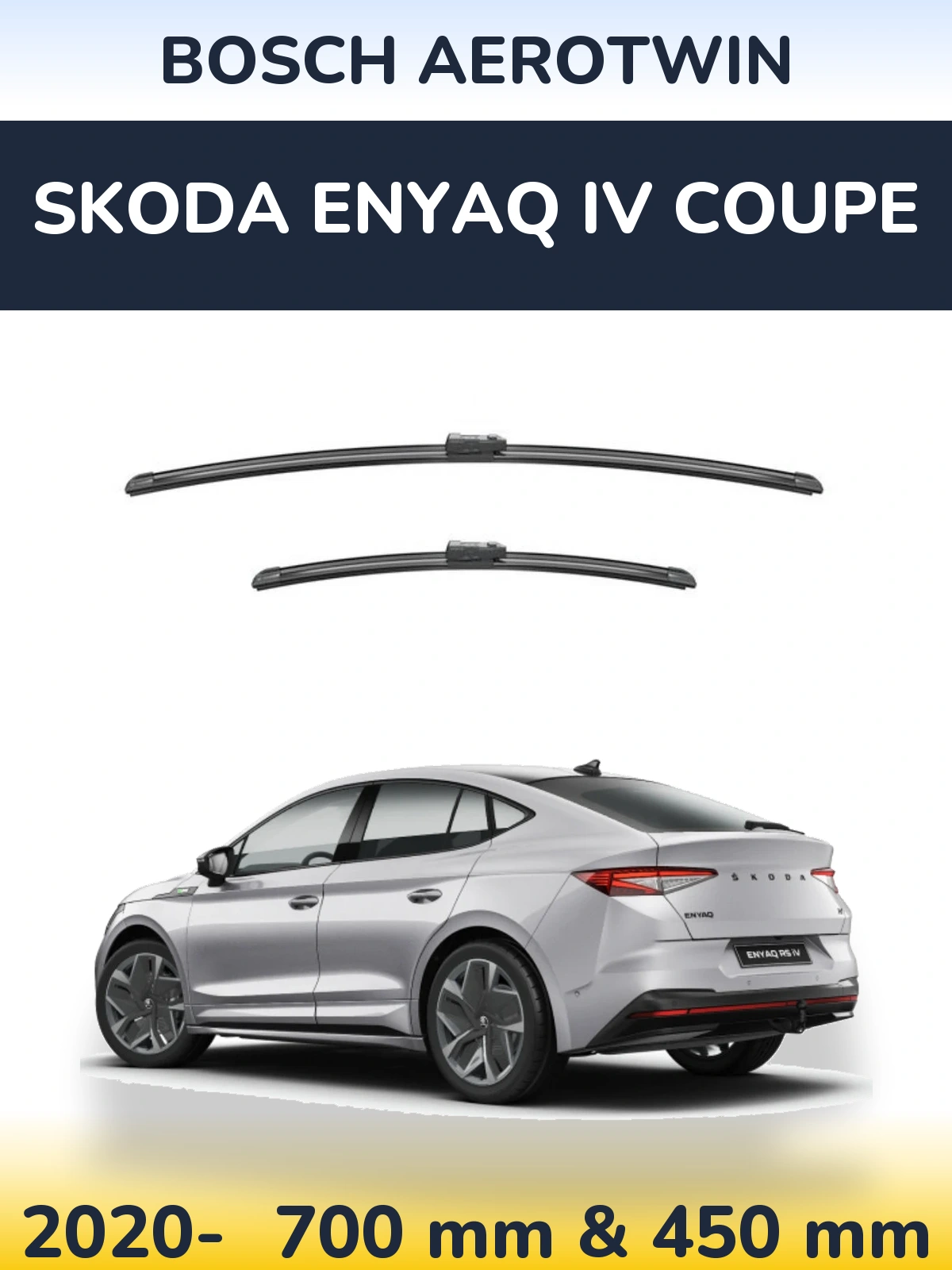 Ștergătoare BOSCH AeroTwin pentru Skoda Enyaq iV Coupe