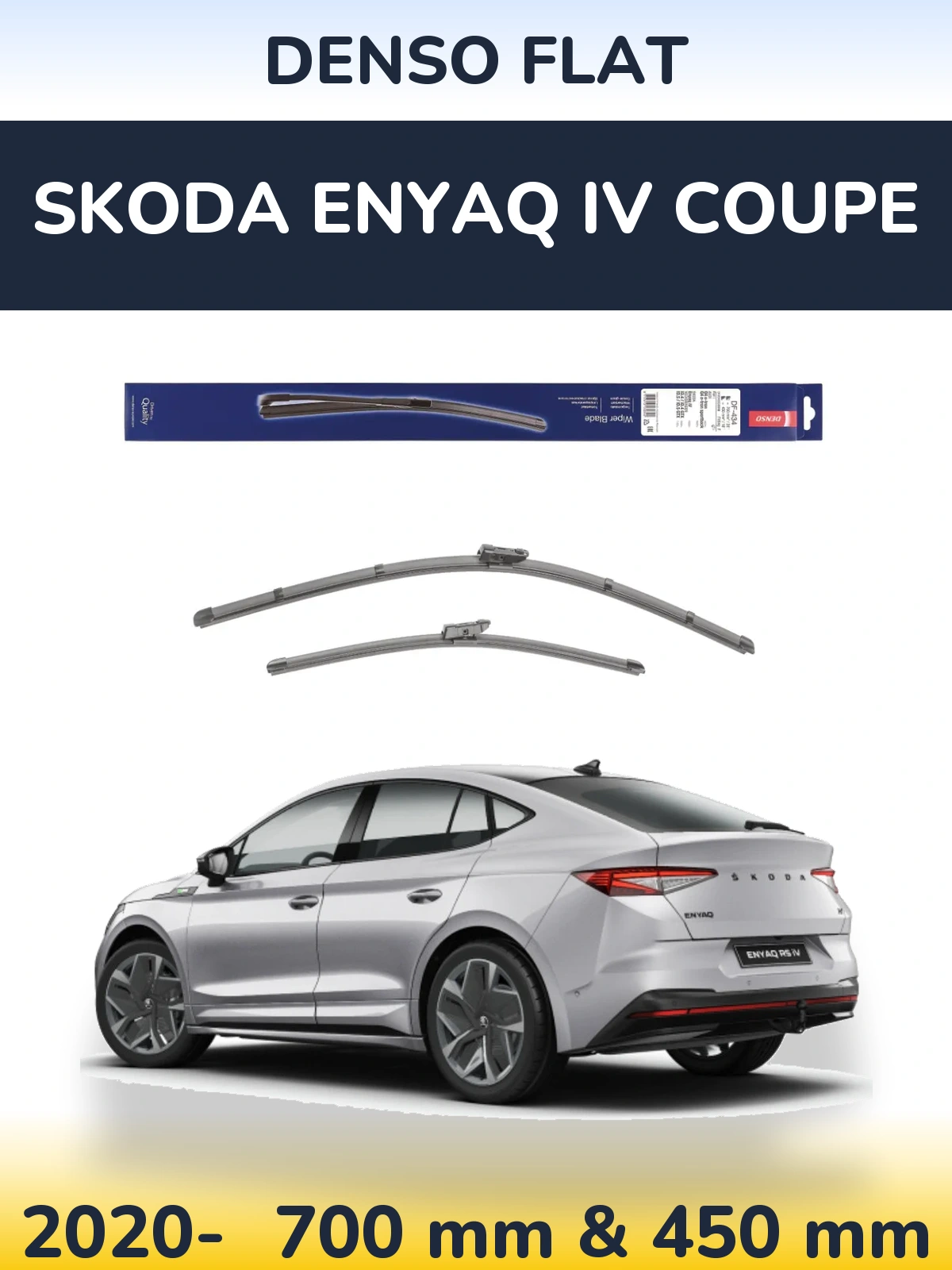 Ștergătoare Denso Flat pentru Skoda Enyaq iV Coupe