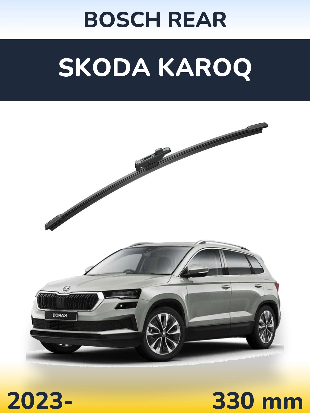 Ștergătoare BOSCH Rear pentru Skoda Karoq