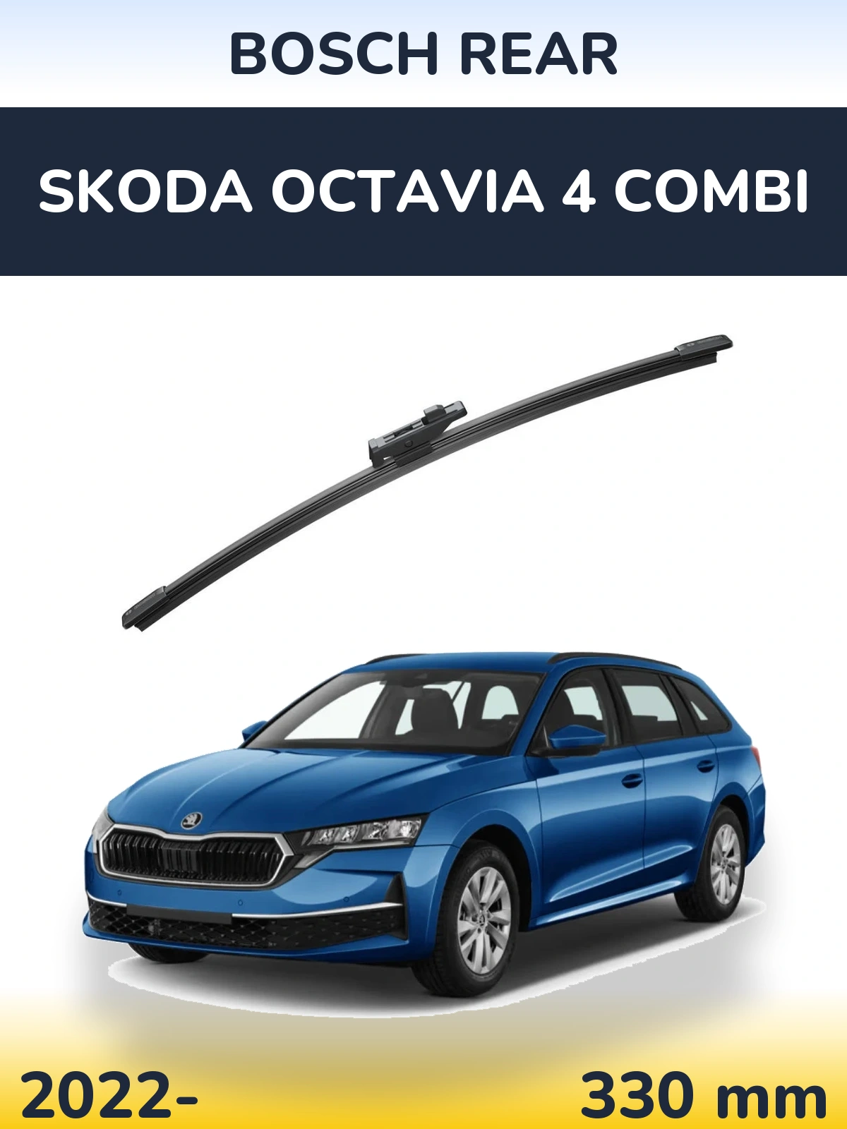 Ștergătoare BOSCH Rear pentru Skoda Octavia 4 Combi