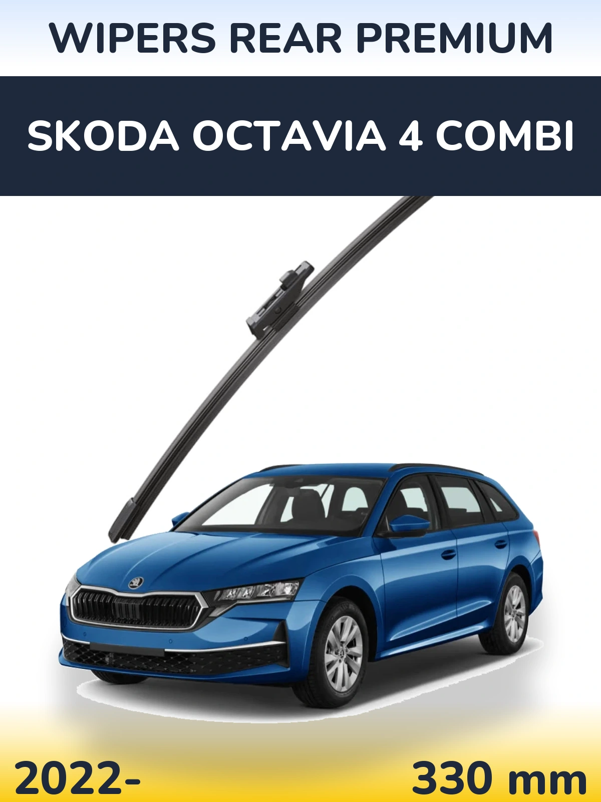 Ștergătoare WIPERS REAR PREMIUM pentru Skoda Octavia 4 Combi