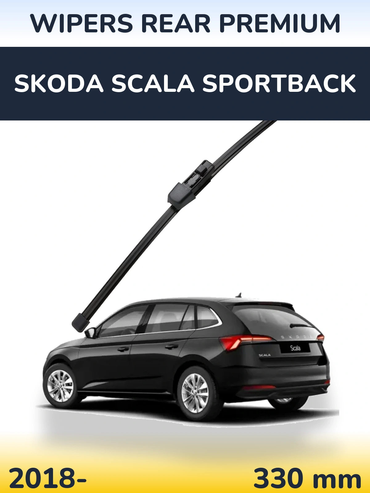 Ștergătoare WIPERS REAR PREMIUM pentru Skoda Scala Sportback
