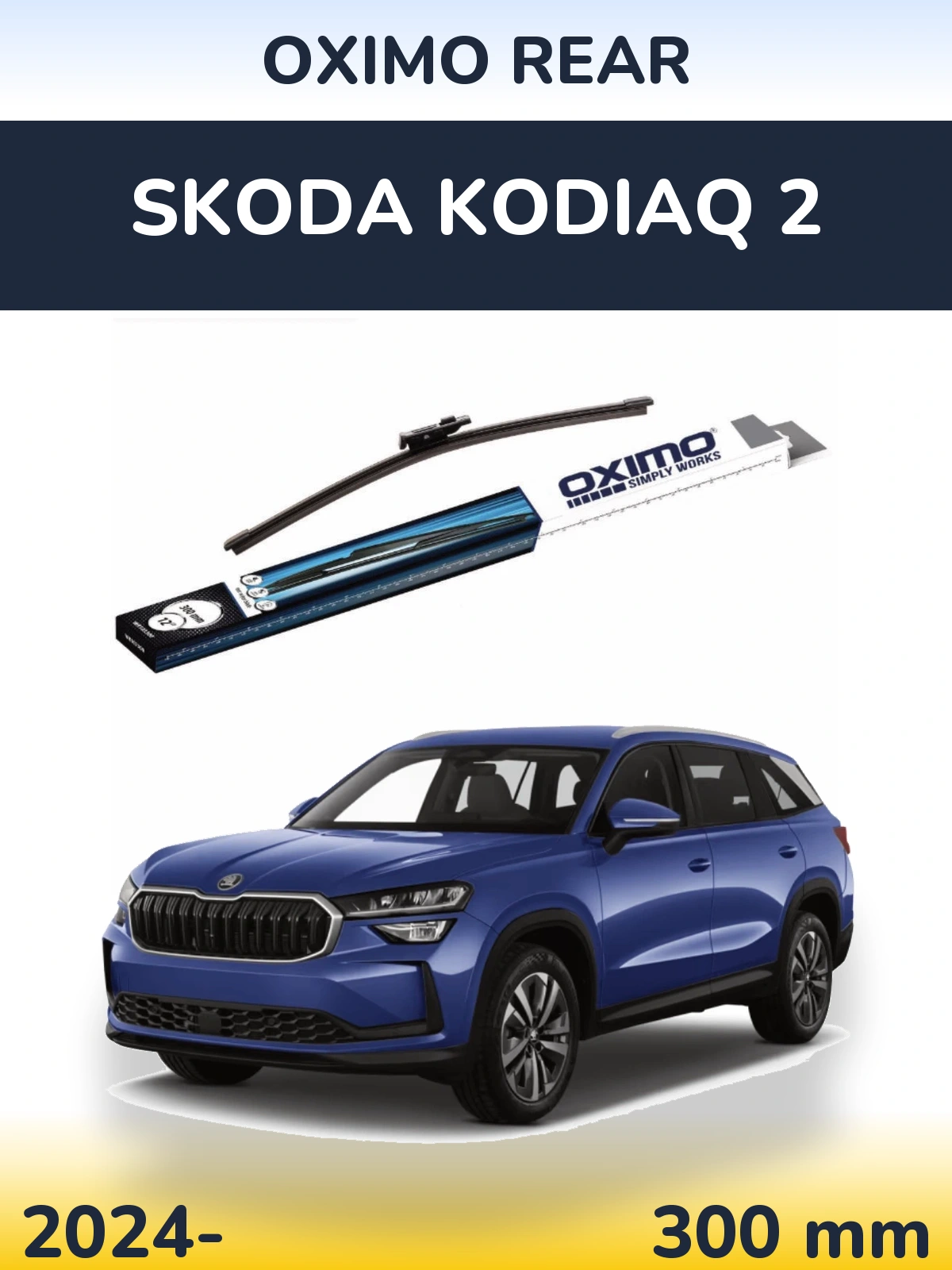 Ștergătoare Oximo Rear pentru Skoda Kodiaq 2