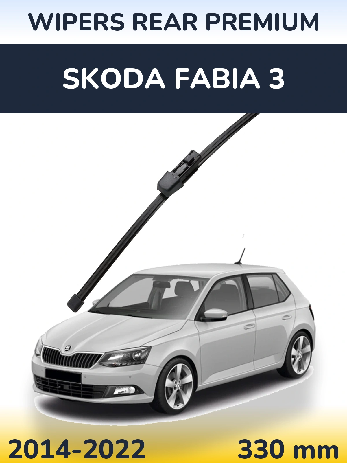 Ștergătoare WIPERS REAR PREMIUM pentru Skoda Fabia 3