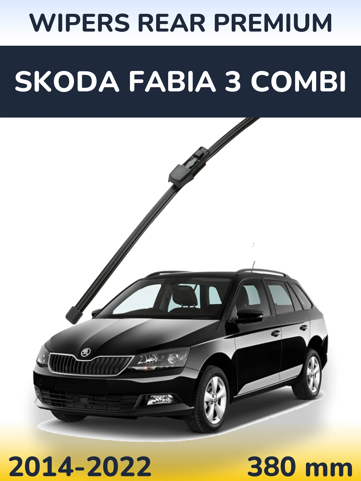 Ștergătoare WIPERS REAR PREMIUM pentru Skoda Fabia 3 Combi