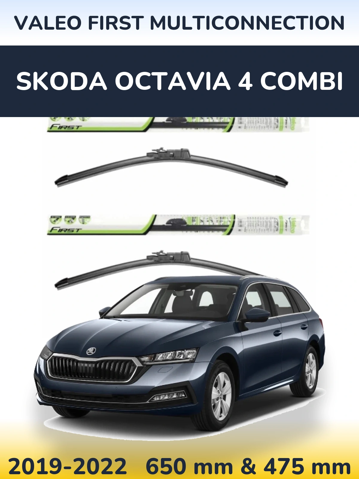 Ștergătoare Valeo First MultiConnection pentru Skoda Octavia 4 Combi
