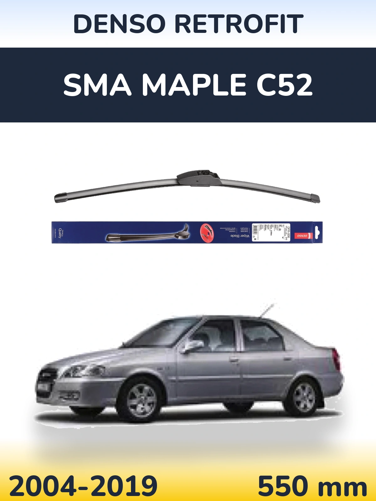 Ștergătoare Denso Retrofit pentru SMA Maple C52