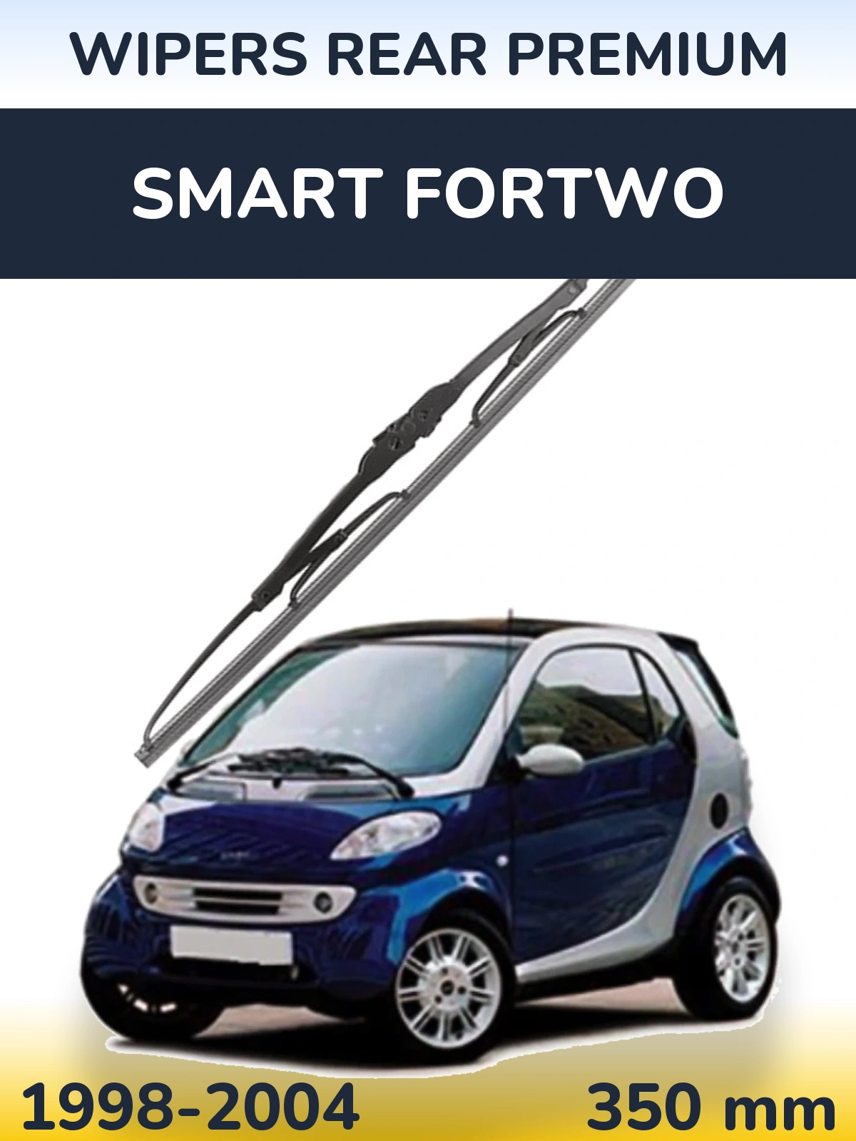 Ștergătoare WIPERS REAR PREMIUM pentru Smart Fortwo
