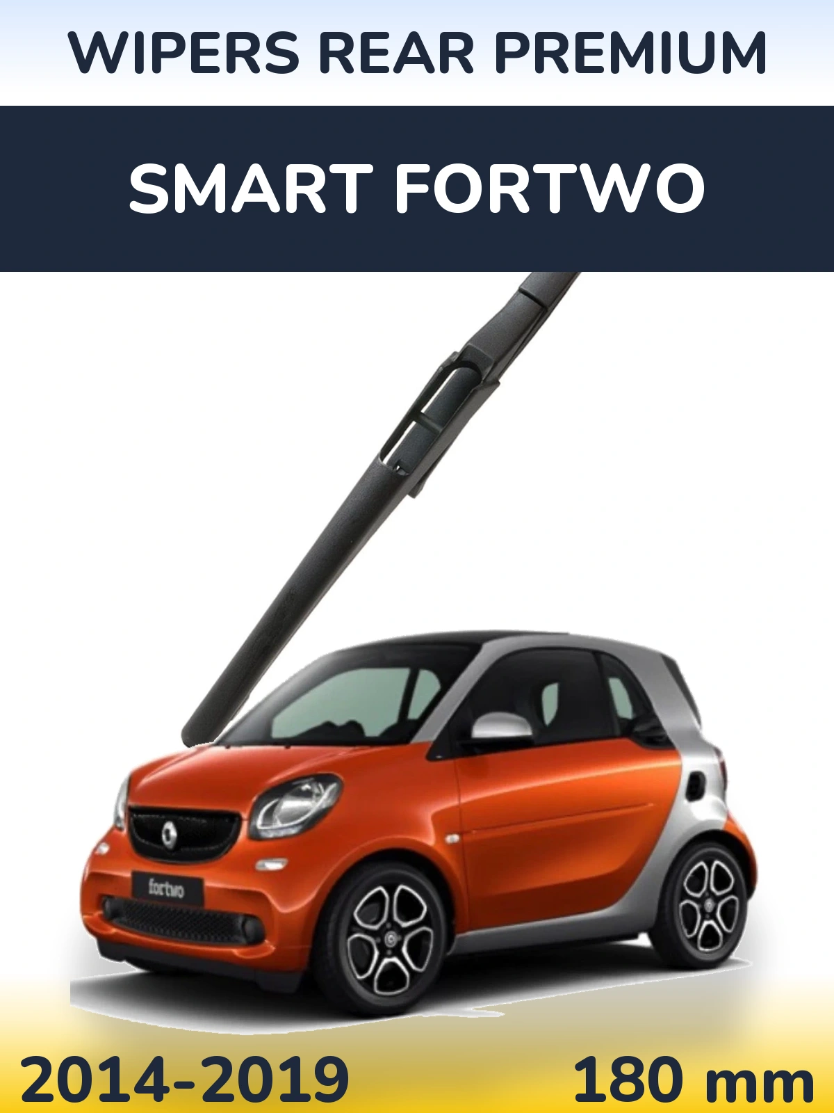 Ștergătoare WIPERS REAR PREMIUM pentru Smart Fortwo