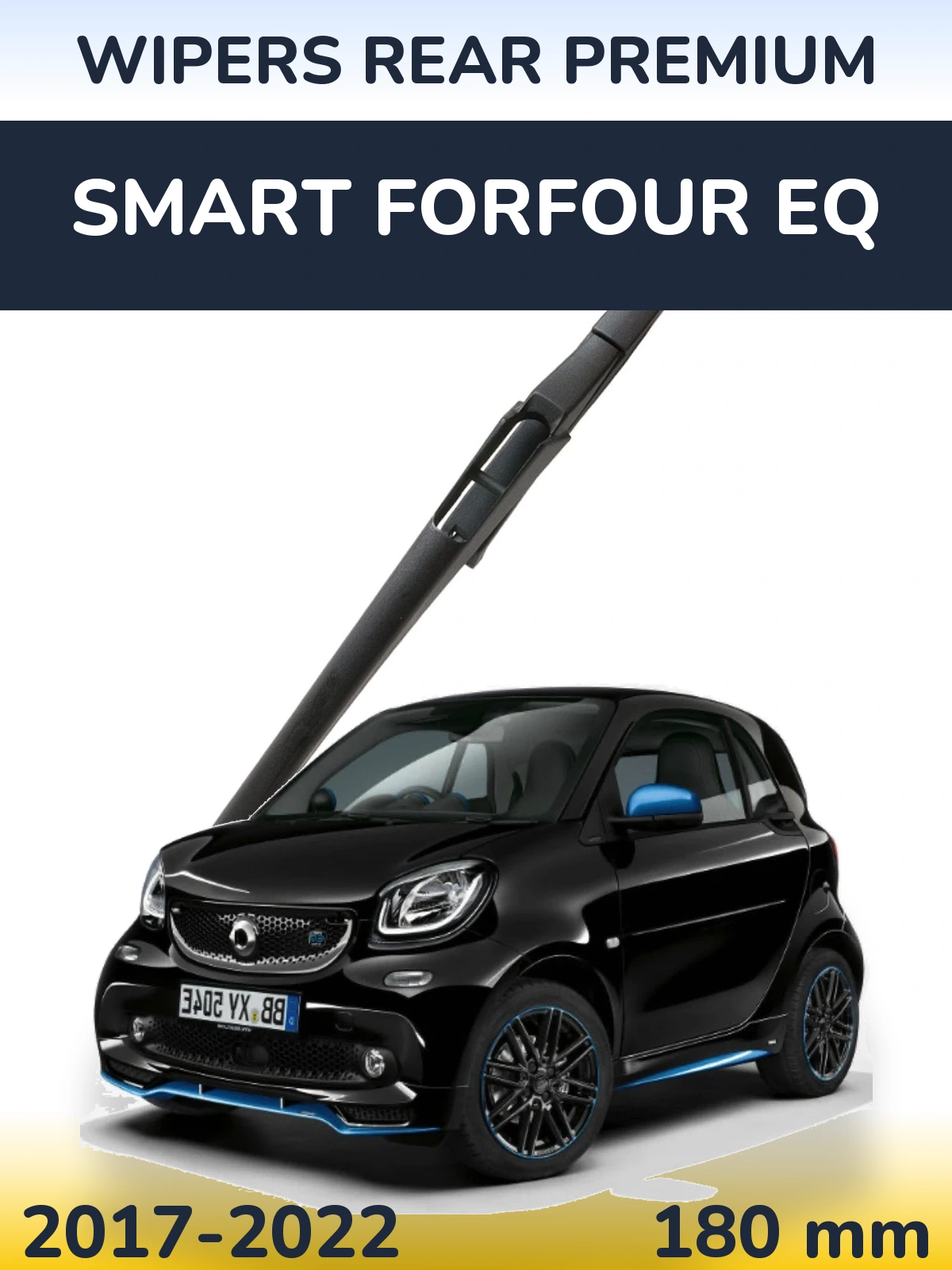 Ștergătoare WIPERS REAR PREMIUM pentru Smart Forfour EQ