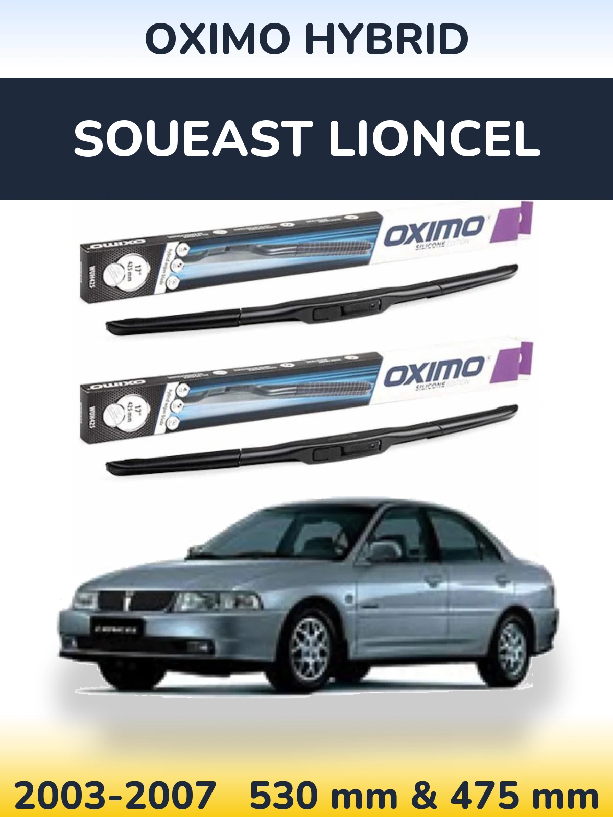 Ștergătoare Oximo Hybrid pentru Soueast Lioncel