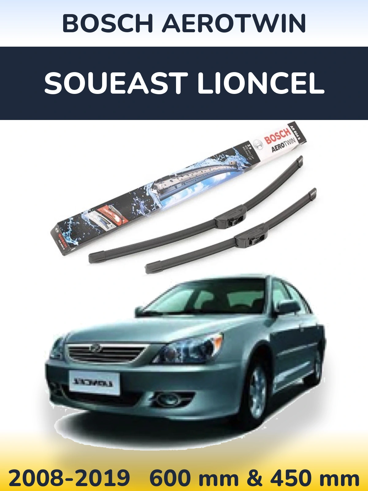 Ștergătoare BOSCH AeroTwin pentru Soueast Lioncel