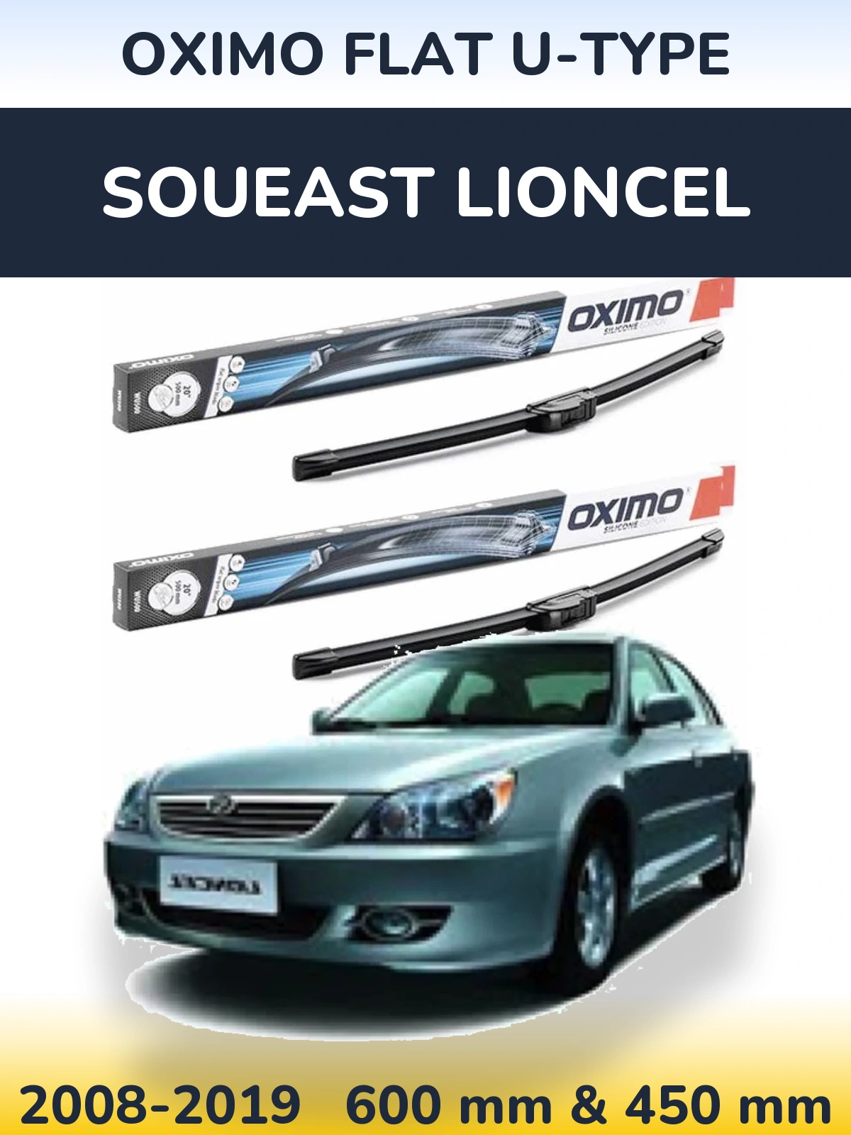 Ștergătoare Oximo Flat U-type pentru Soueast Lioncel