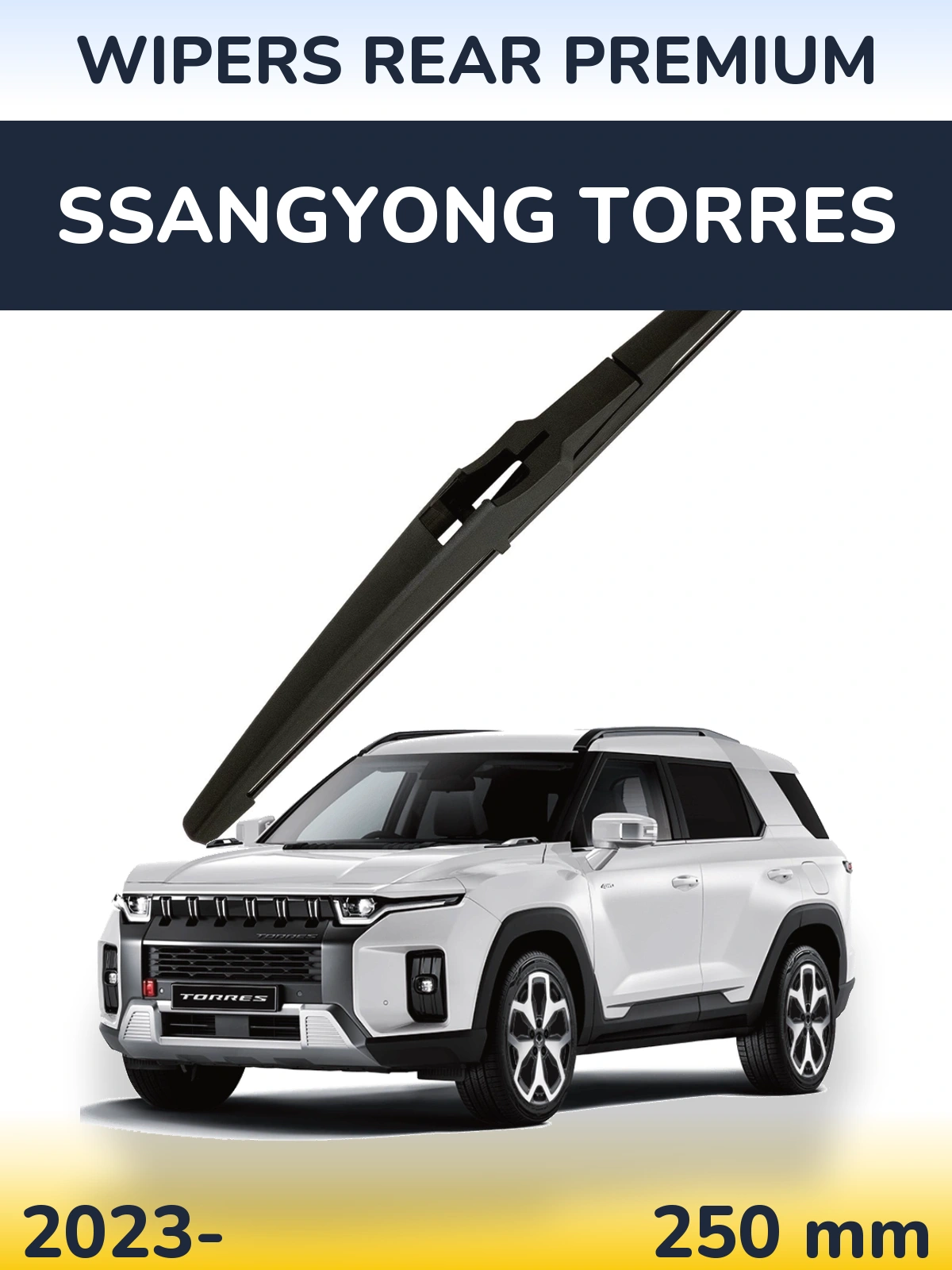 Ștergătoare WIPERS REAR PREMIUM pentru SsangYong Torres