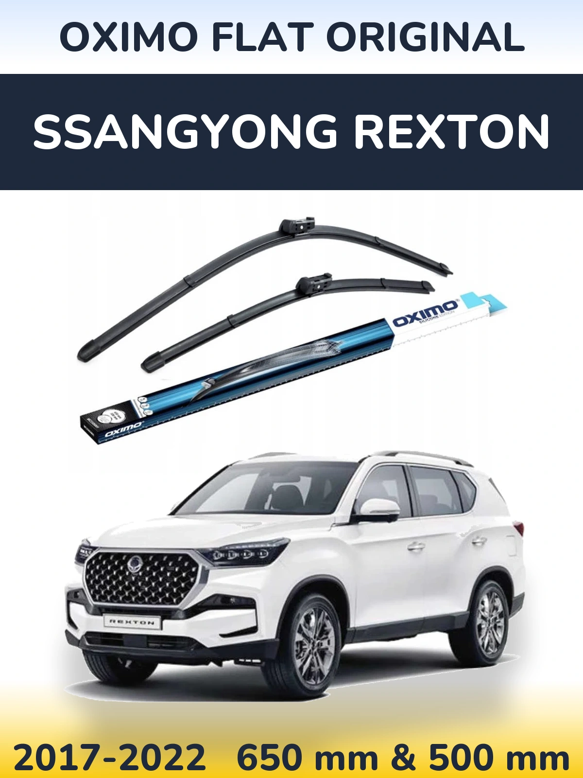 Ștergătoare Oximo Flat Original pentru SsangYong Rexton
