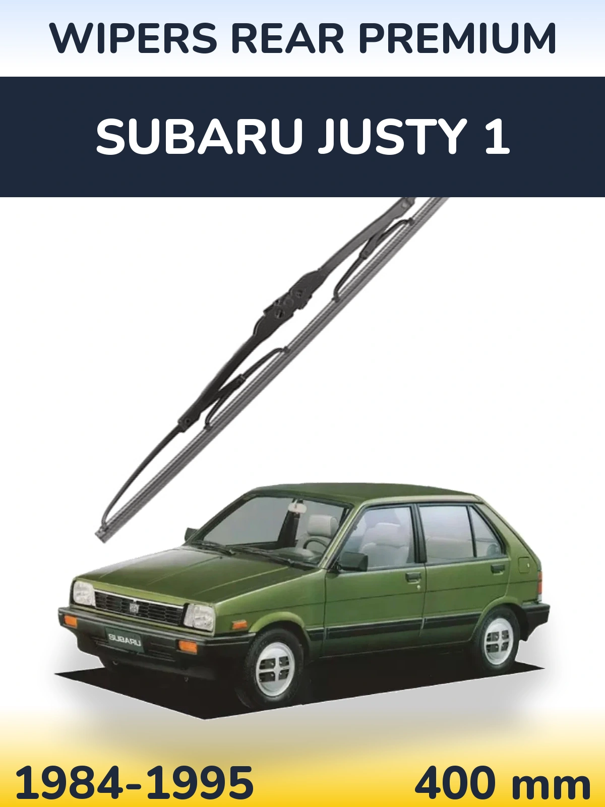 Ștergătoare WIPERS REAR PREMIUM pentru Subaru Justy 1