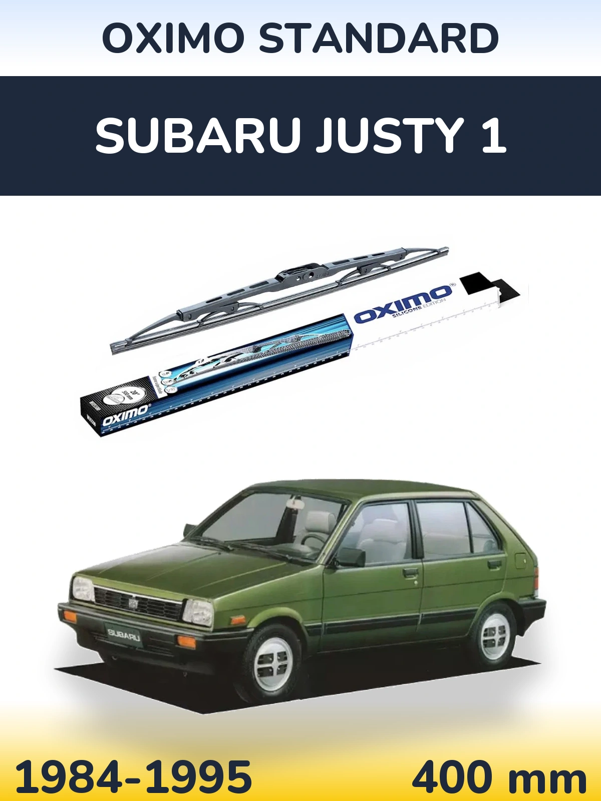 Ștergătoare Oximo Standard pentru Subaru Justy 1