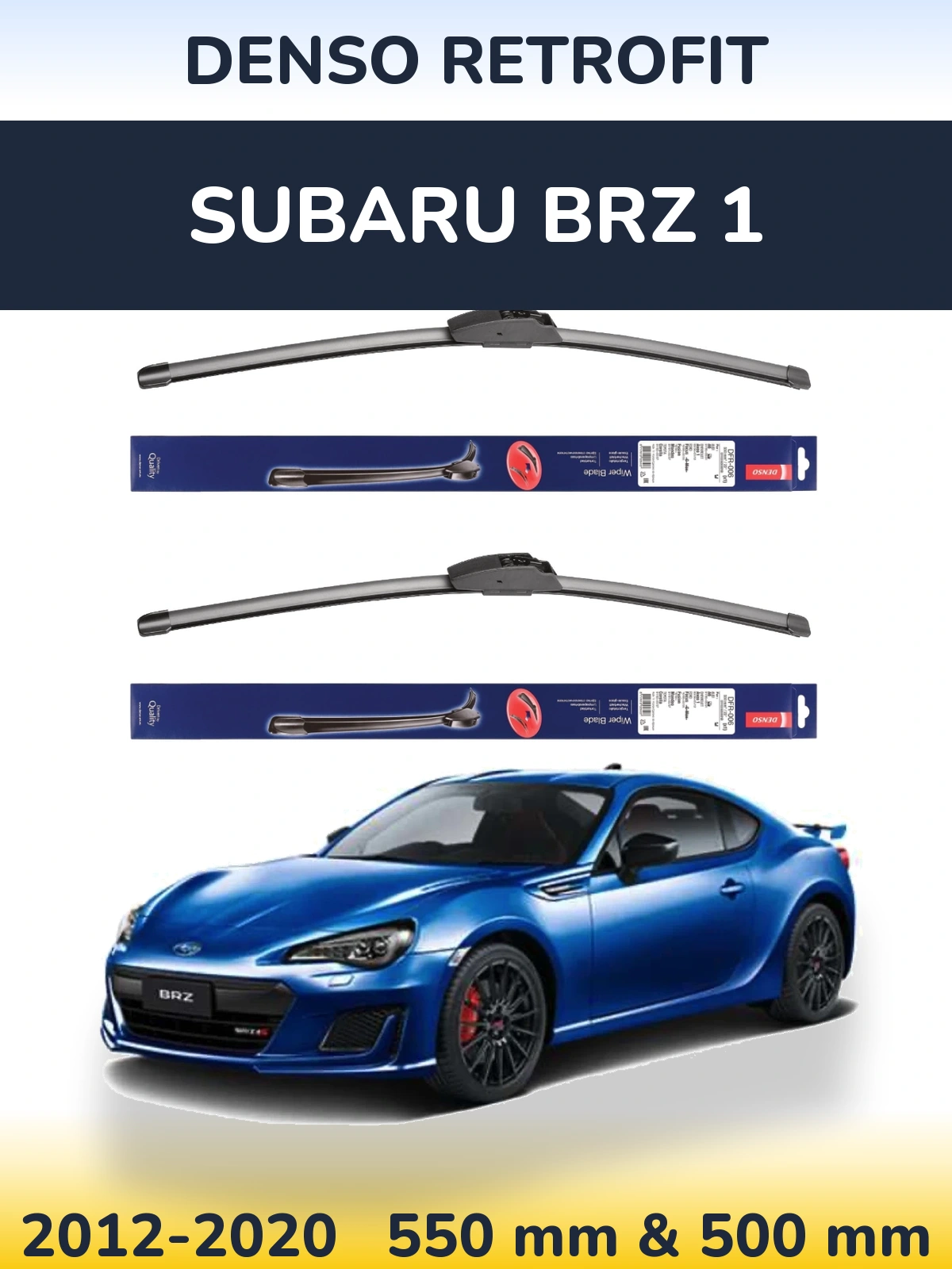 Ștergătoare Denso Retrofit pentru Subaru BRZ 1