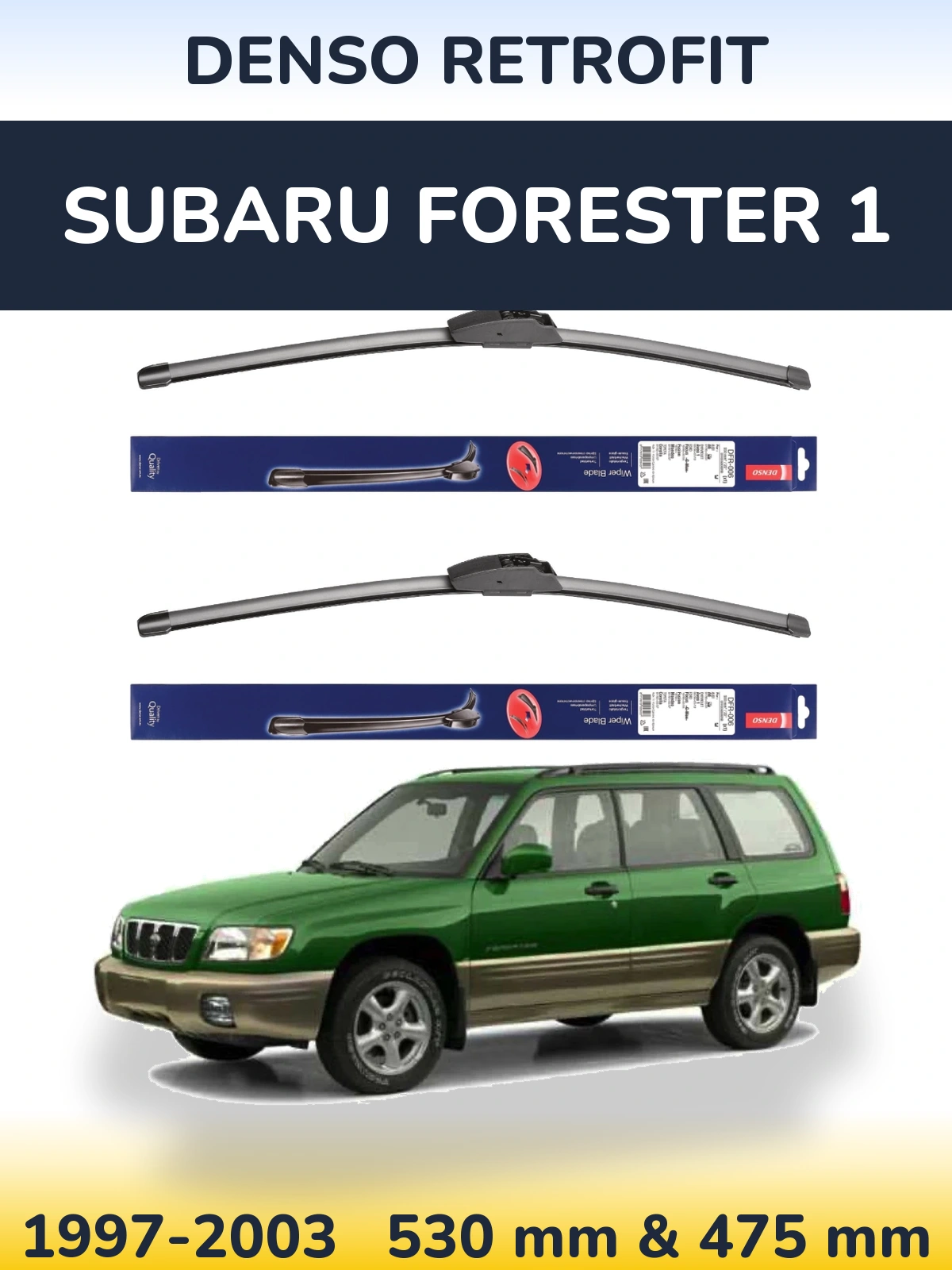 Ștergătoare Denso Retrofit pentru Subaru Forester 1