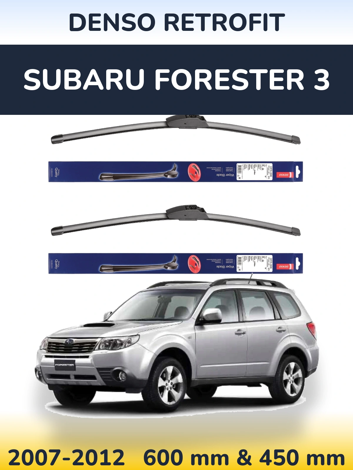 Ștergătoare Denso Retrofit pentru Subaru Forester 3