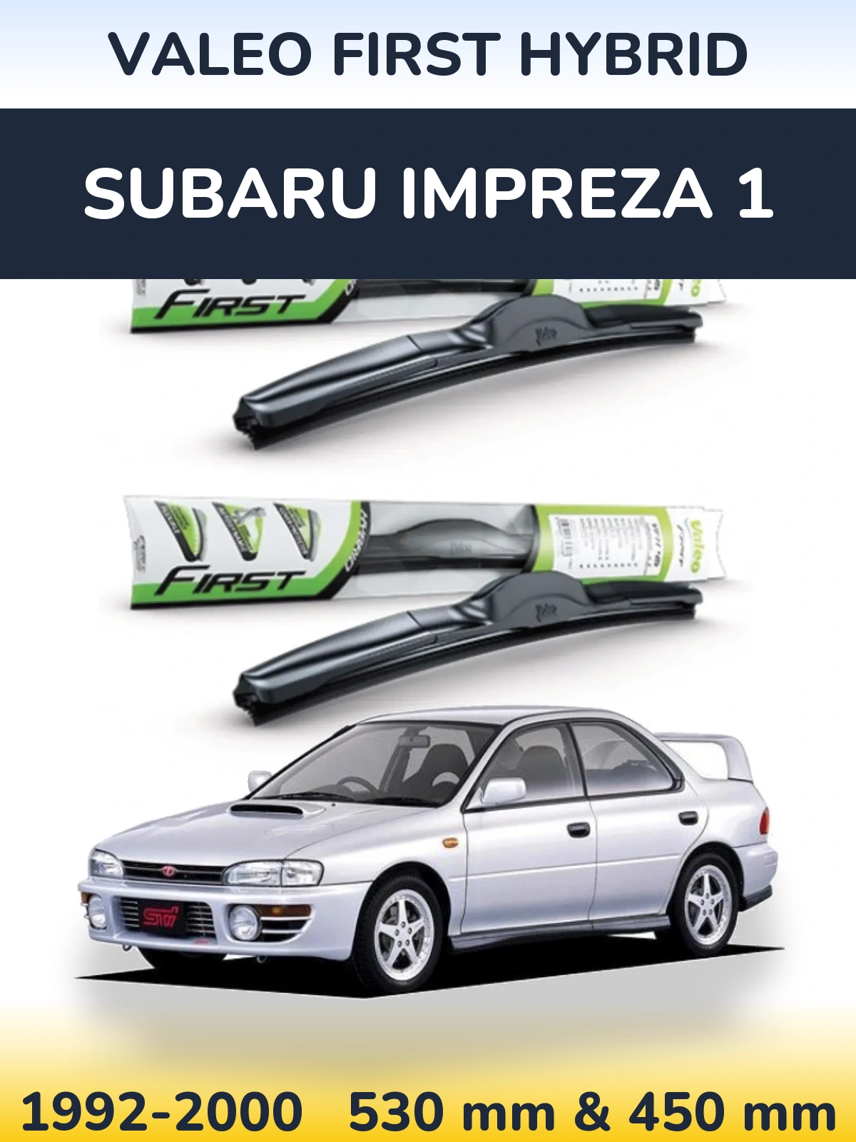Ștergătoare Valeo First Hybrid pentru Subaru Impreza 1