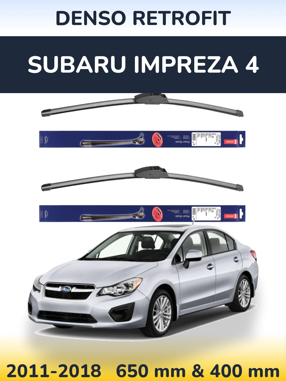 Ștergătoare Denso Retrofit pentru Subaru Impreza 4