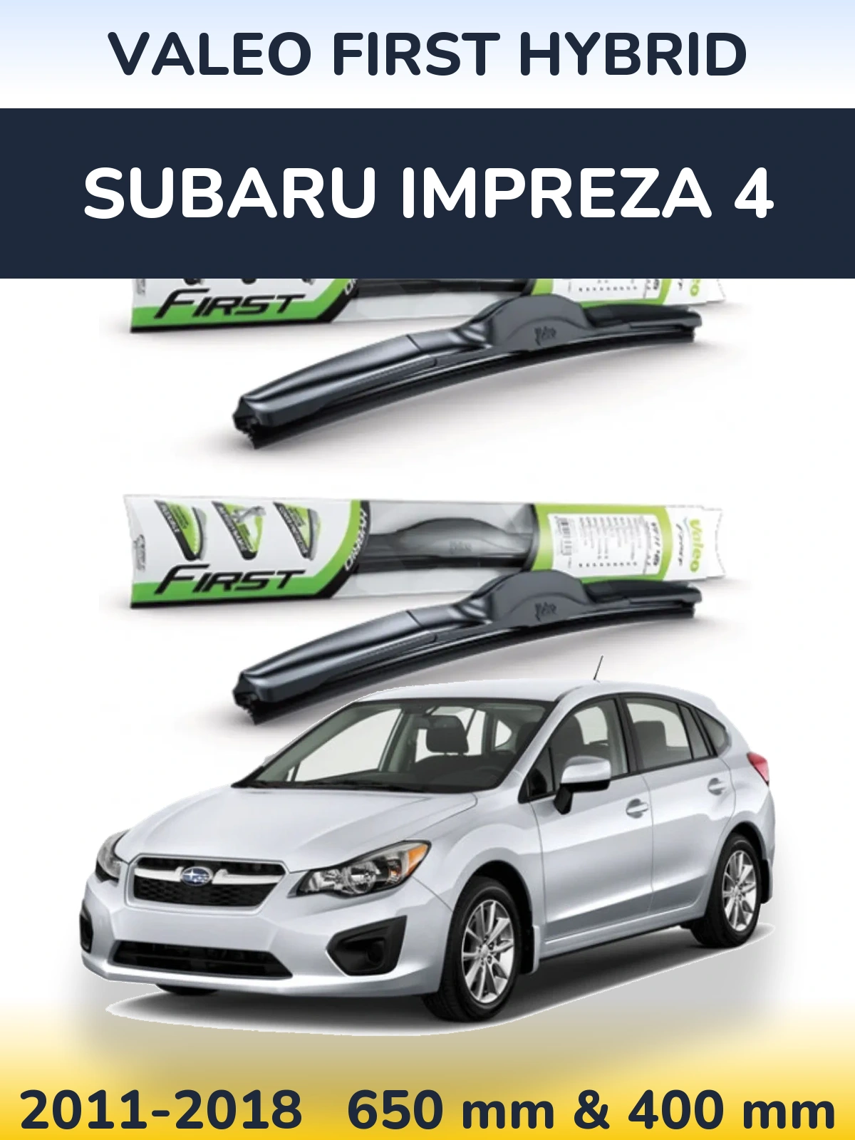 Ștergătoare Valeo First Hybrid pentru Subaru Impreza 4
