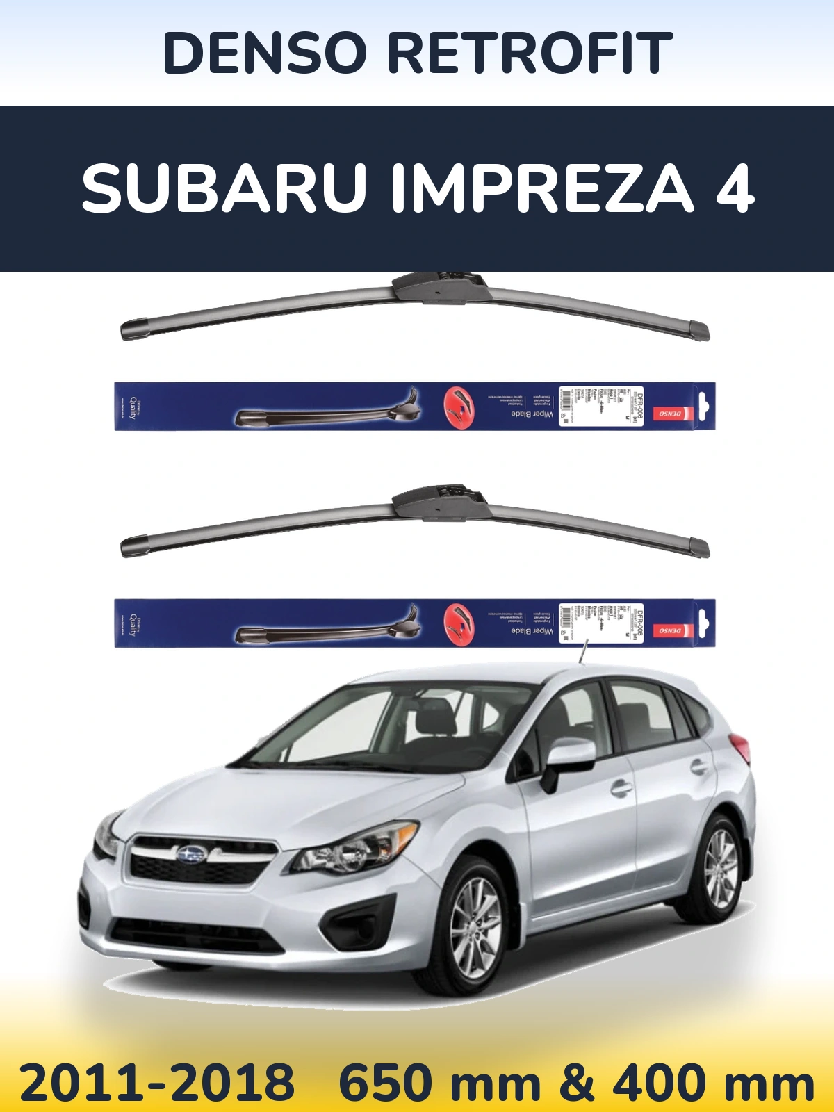 Ștergătoare Denso Retrofit pentru Subaru Impreza 4