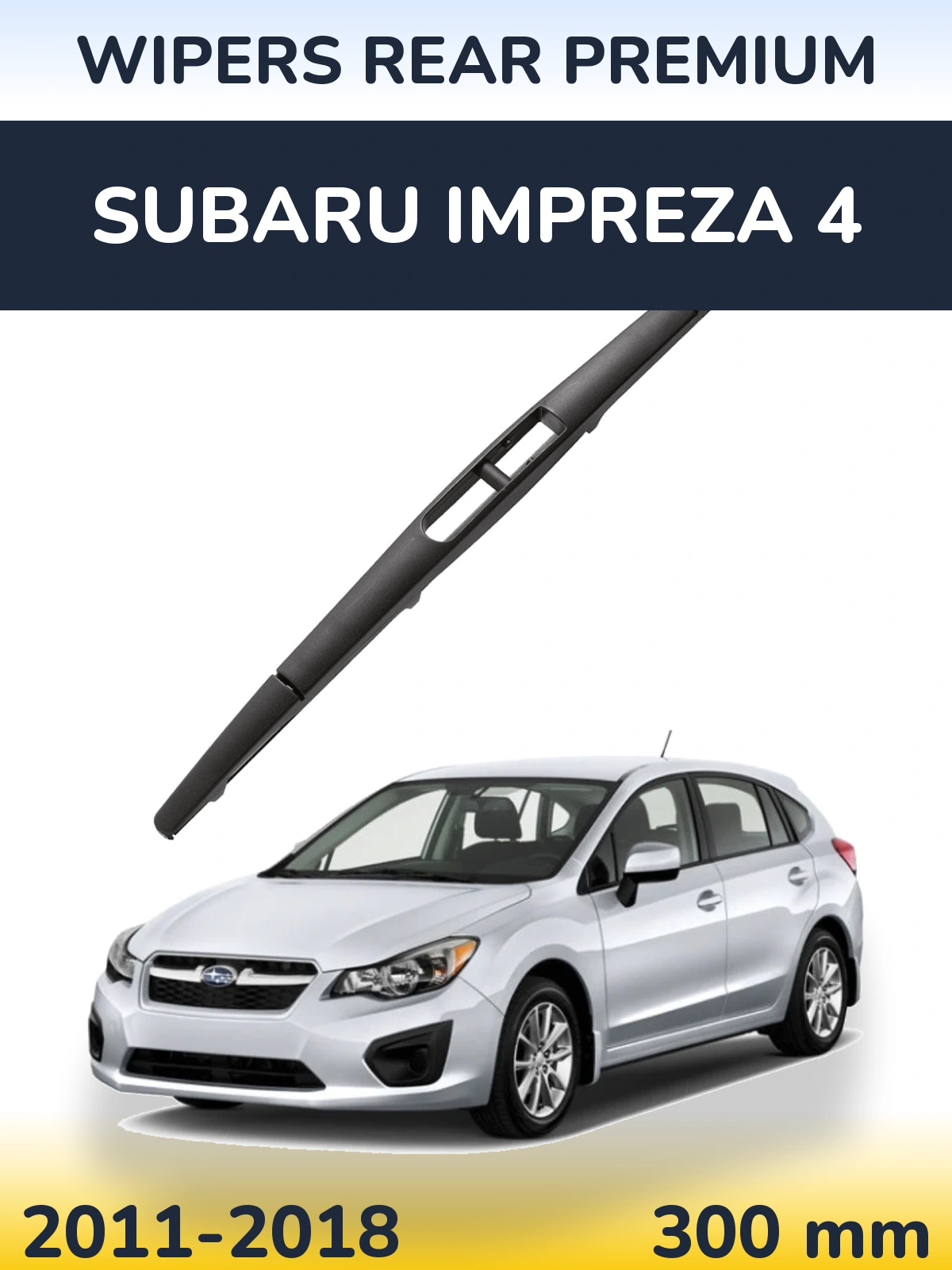 Ștergătoare WIPERS REAR PREMIUM pentru Subaru Impreza 4