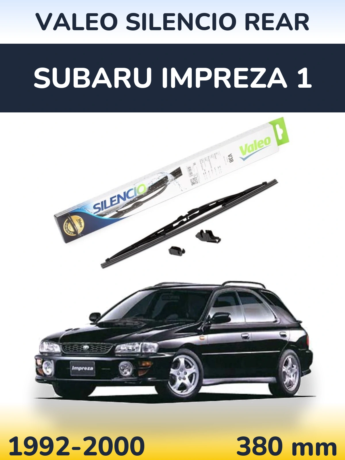 Ștergătoare Valeo Silencio Rear pentru Subaru Impreza 1