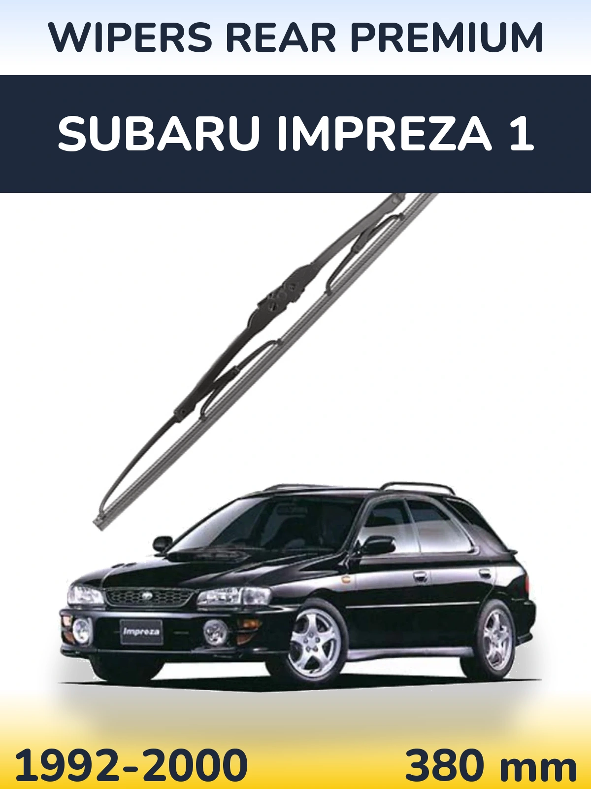 Ștergătoare WIPERS REAR PREMIUM pentru Subaru Impreza 1