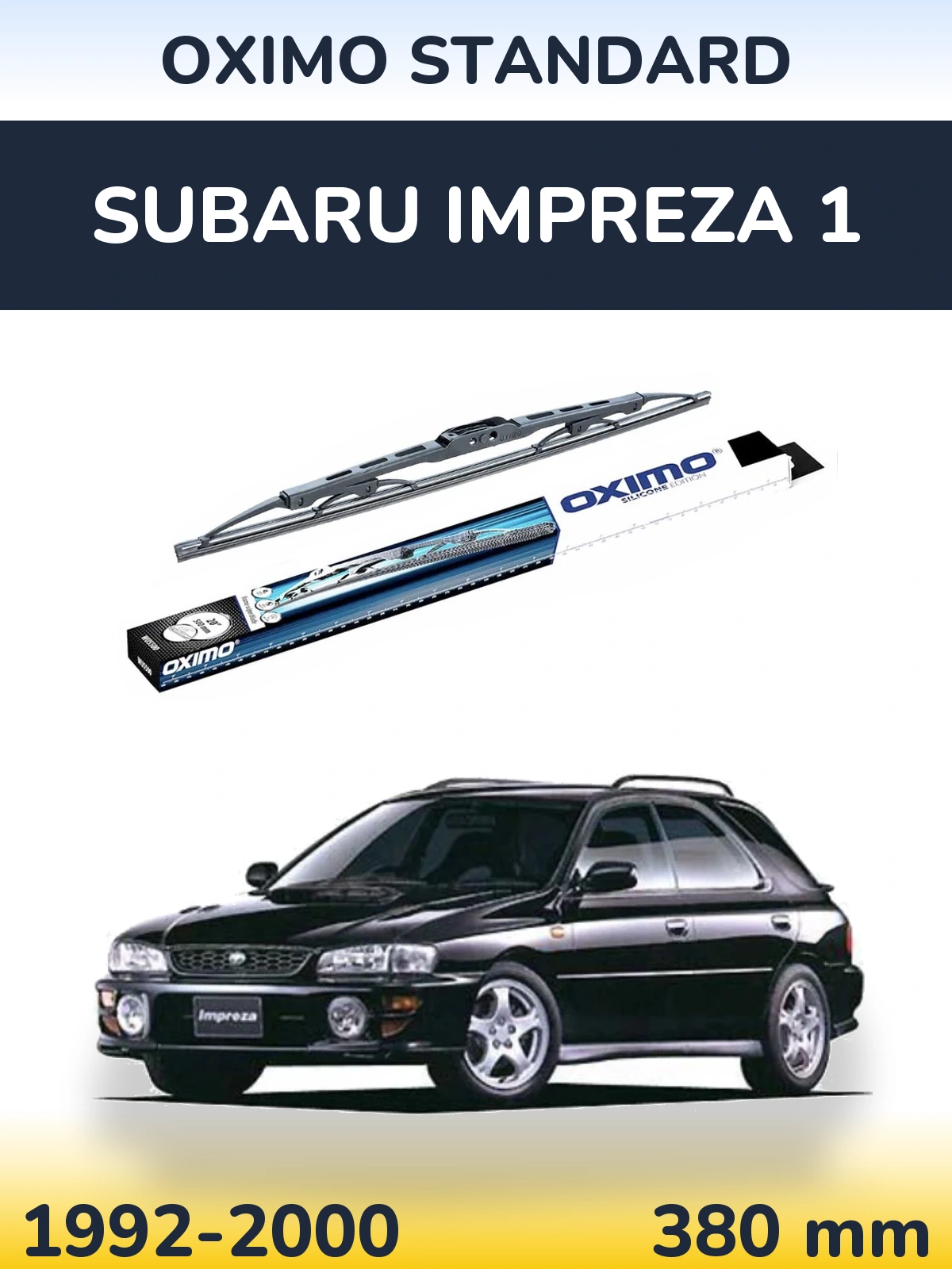Ștergătoare Oximo Standard pentru Subaru Impreza 1