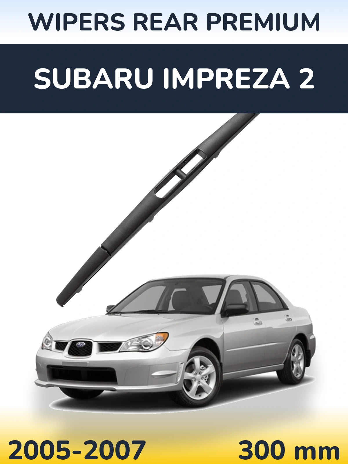 Ștergătoare WIPERS REAR PREMIUM pentru Subaru Impreza 2