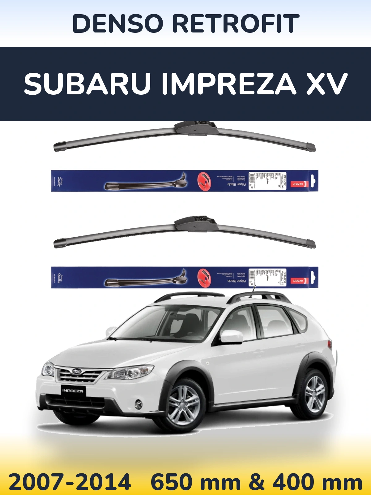 Ștergătoare Denso Retrofit pentru Subaru Impreza XV