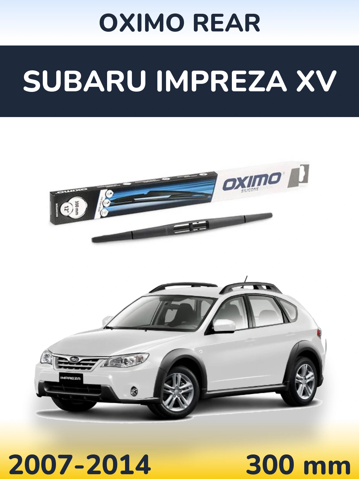 Ștergătoare Oximo Rear pentru Subaru Impreza XV