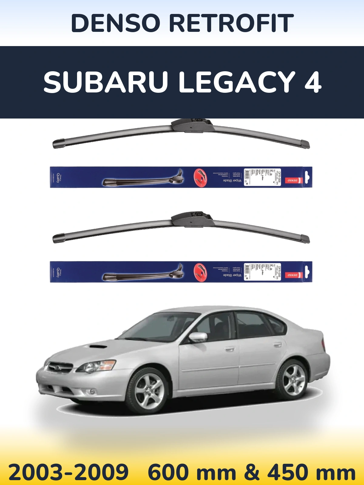 Ștergătoare Denso Retrofit pentru Subaru Legacy 4
