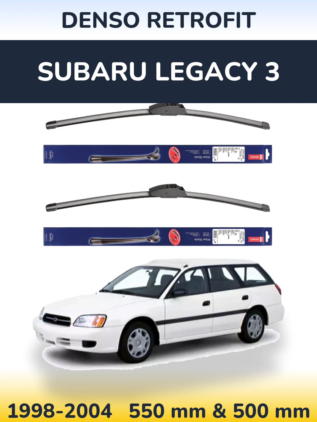Ștergătoare Denso Retrofit pentru Subaru Legacy 3
