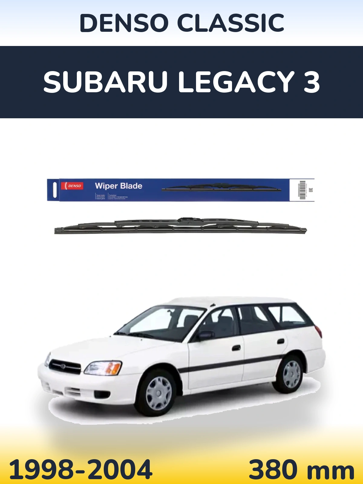 Ștergătoare Denso Classic pentru Subaru Legacy 3
