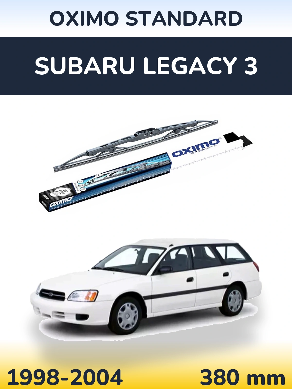 Ștergătoare Oximo Standard pentru Subaru Legacy 3