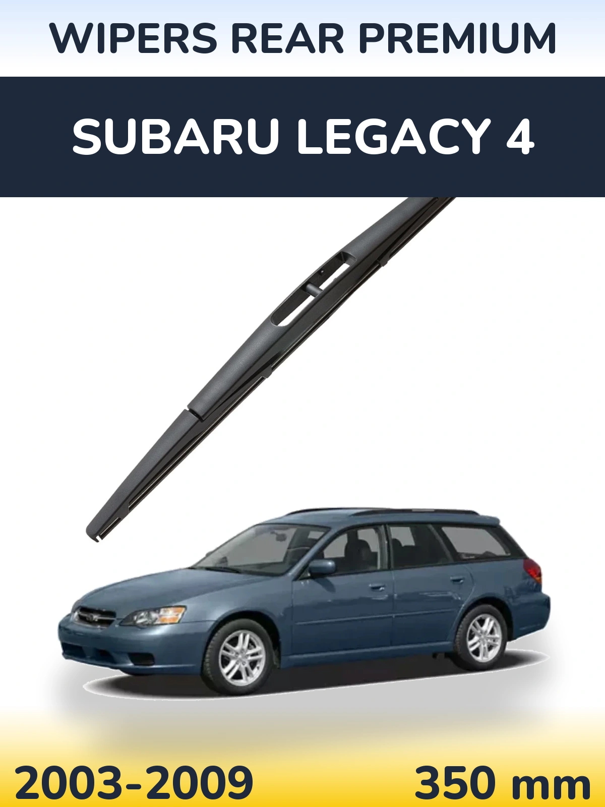 Ștergătoare WIPERS REAR PREMIUM pentru Subaru Legacy 4