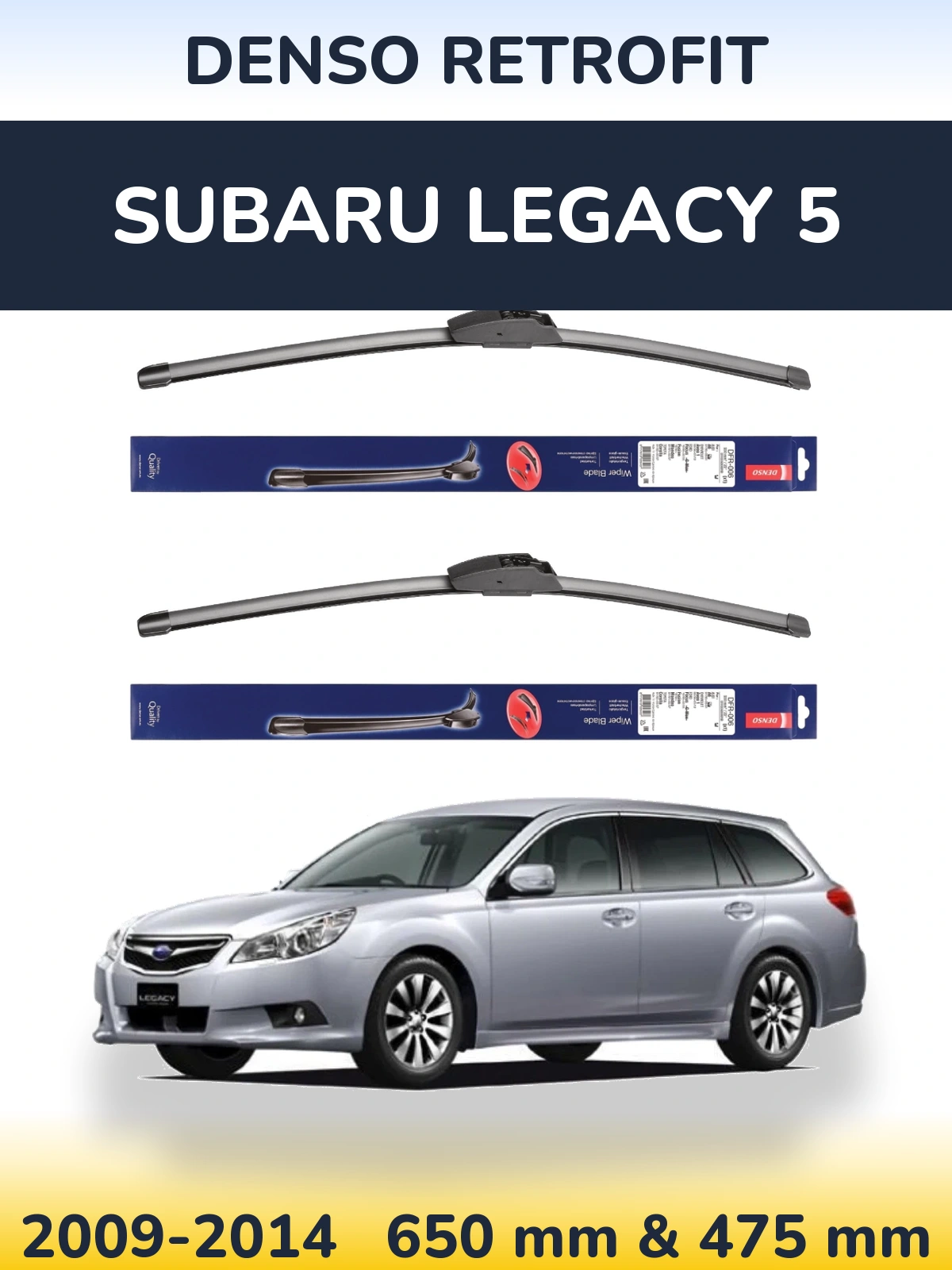 Ștergătoare Denso Retrofit pentru Subaru Legacy 5