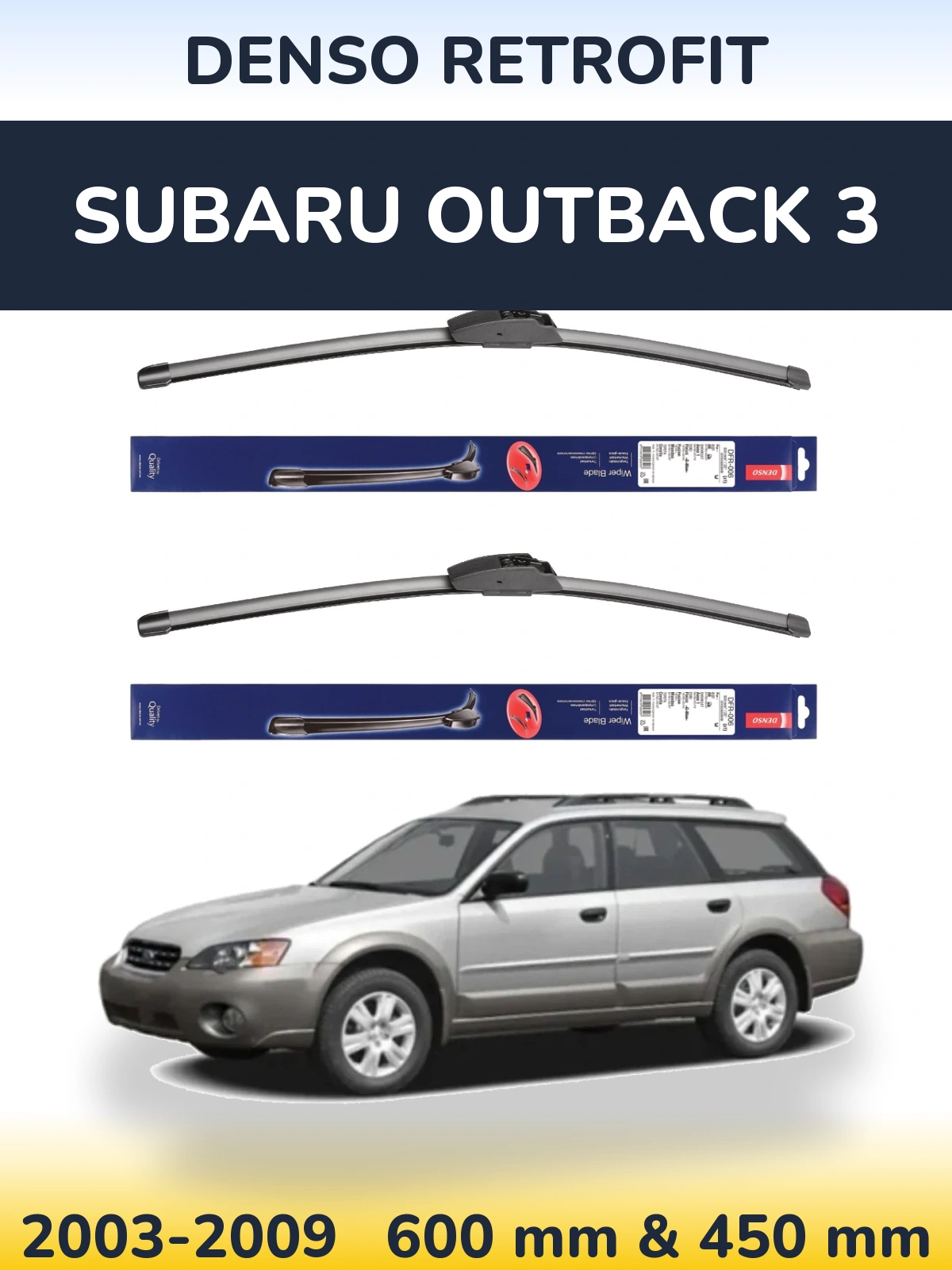 Ștergătoare Denso Retrofit pentru Subaru Outback 3